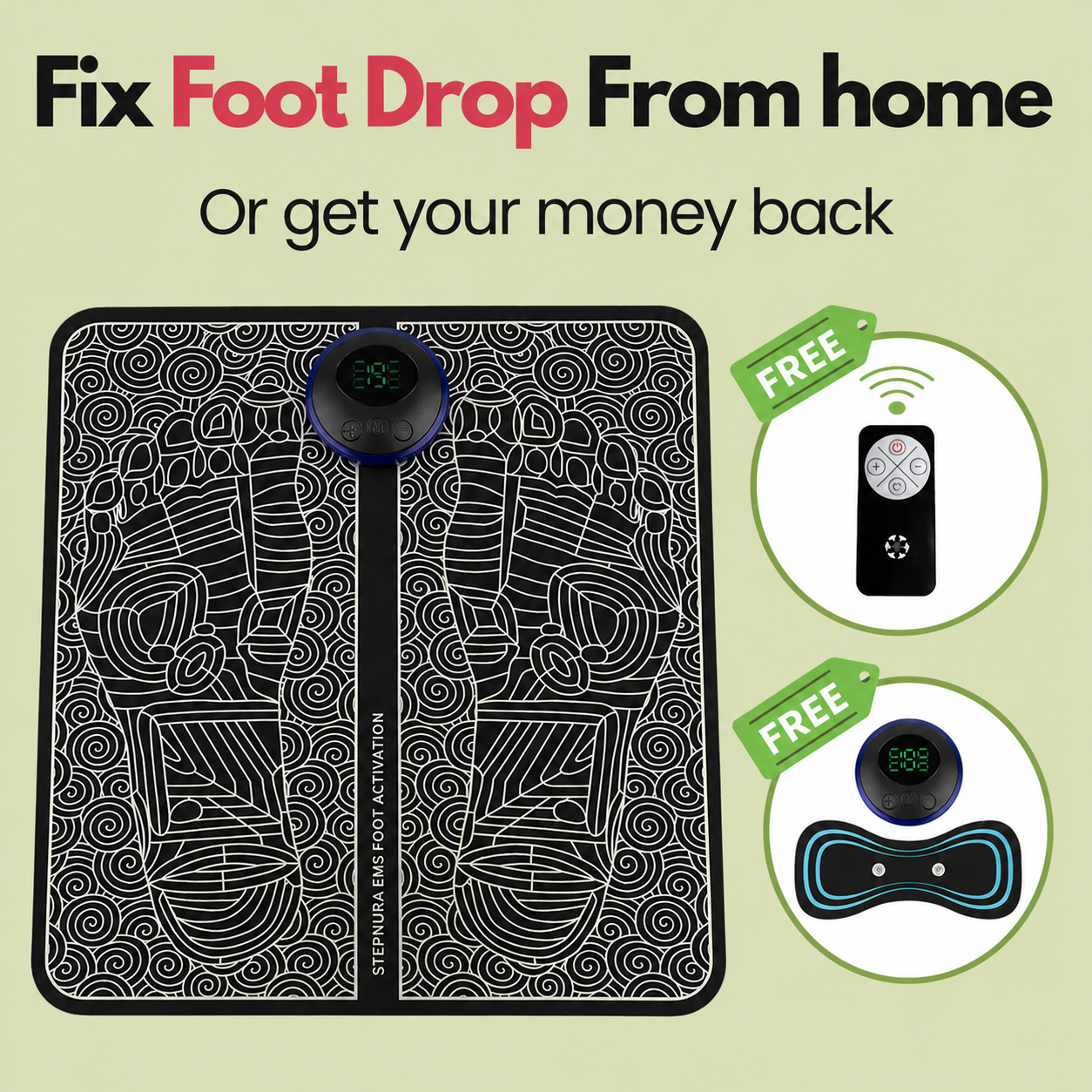 NeuroStep™ EMS Foot Massager System