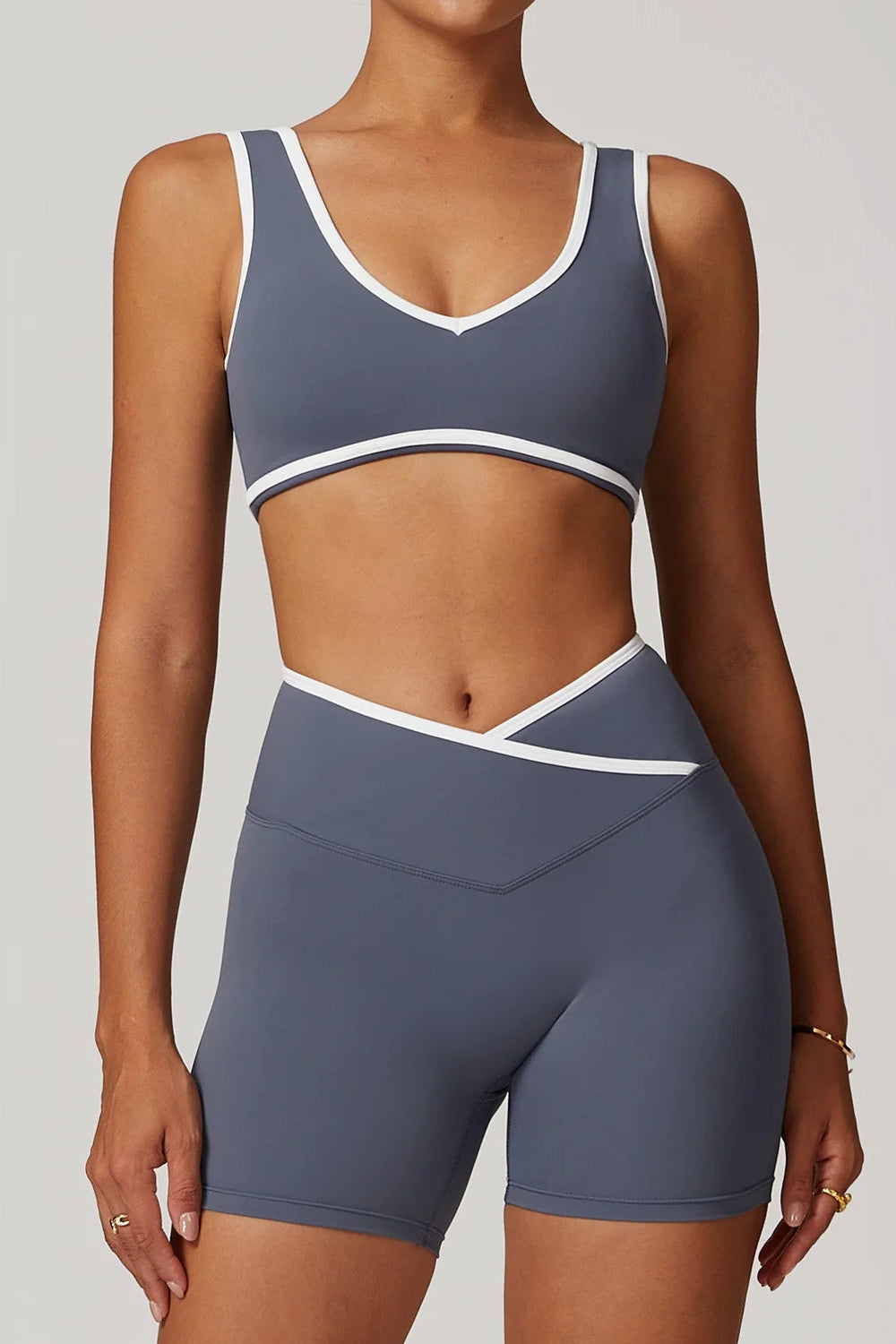 Tank Top + Leggings/Shorts — Sleek Fit Workout Set with Sculpting Fit