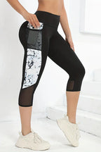 Legging Capri High Waist Phone Pocket Butt Lift