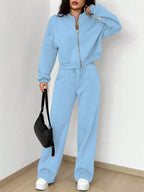 Celine Zip-Up Lounge Set