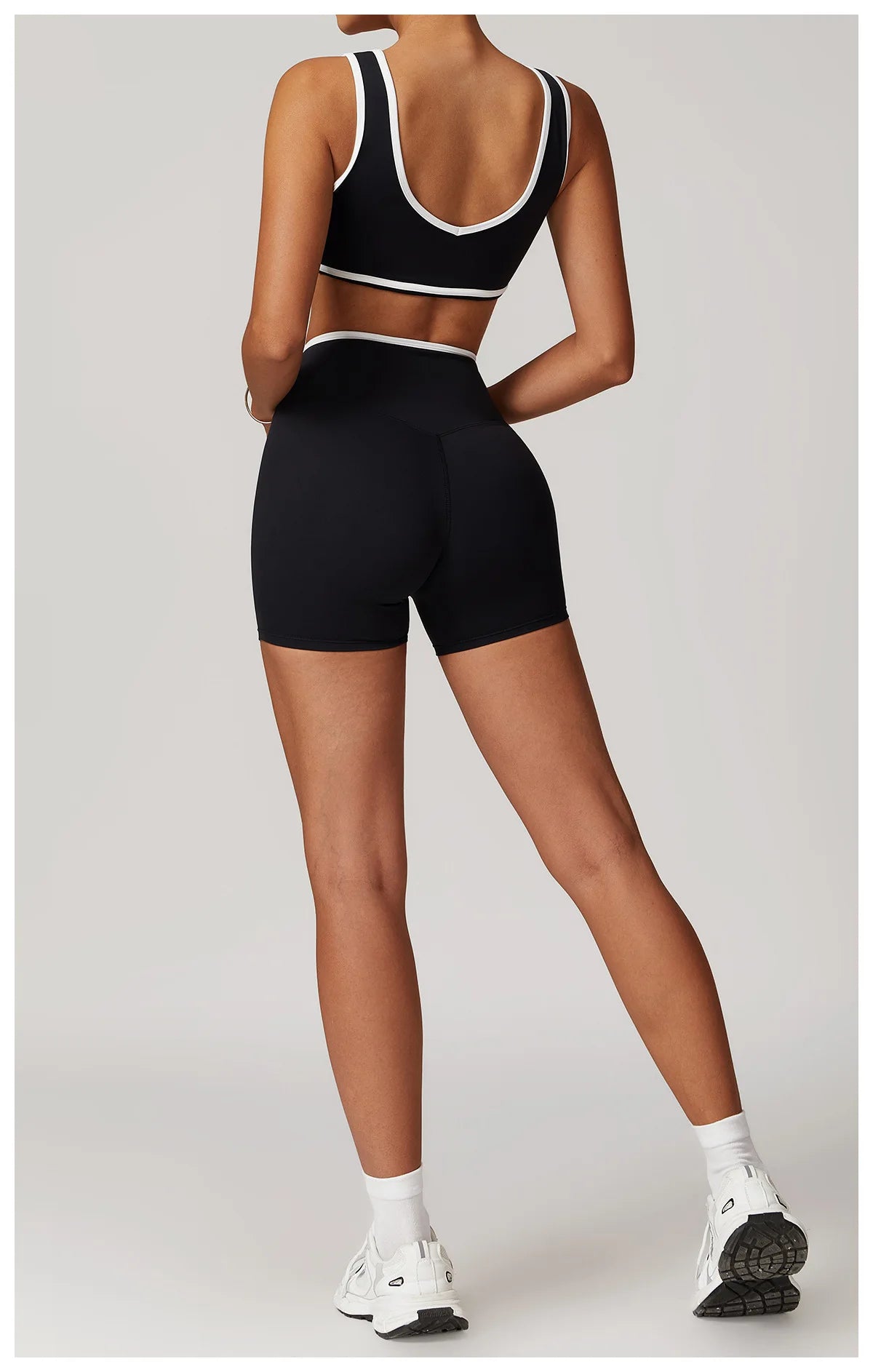 Tank Top + Leggings/Shorts — Sleek Fit Workout Set with Sculpting Fit