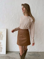 Marlowe Striped Long Sleeve Tee