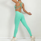 Sleeveless Cutout Back Catsuit Jumpsuit Women’s Sculpting Workout