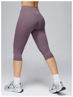 Legging Capri High Waist Tummy Control Push Up