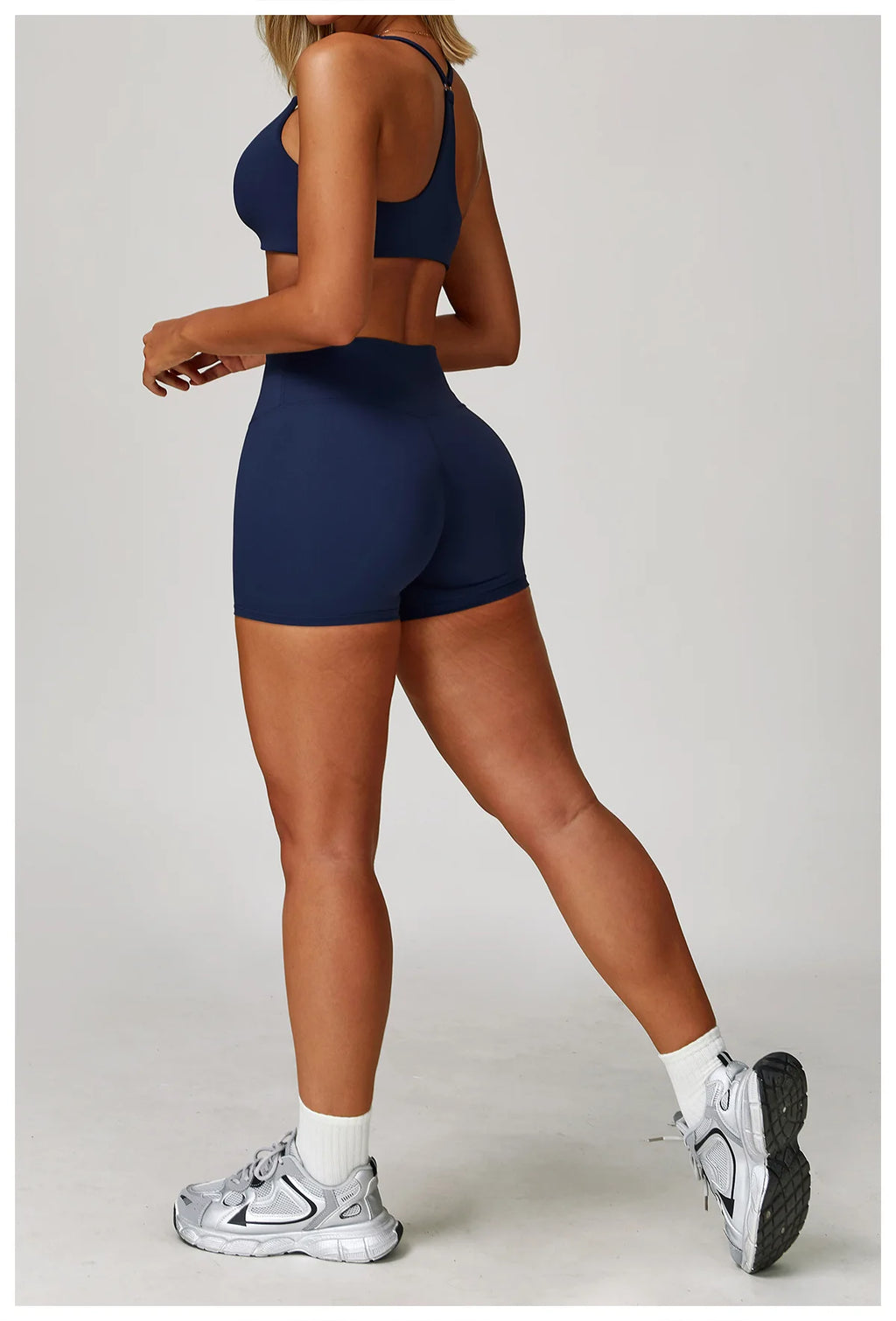 Sports Bra + Short — QuickDry Workout Set with Sculpting Fit (2–3 Piece)