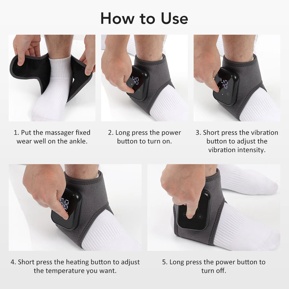Foot Therapy Massager – Heat & Vibration Relief