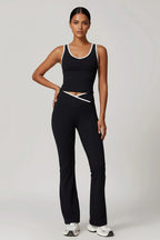 Tank Top + Leggings/Shorts — Sleek Fit Workout Set with Sculpting Fit