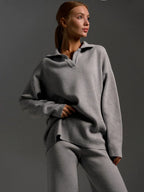 Liora Polo Knit Lounge Set