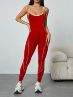 Sleeveless Backless Catsuit Jumpsuit Womens