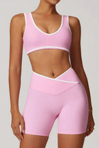 Tank Top + Leggings/Shorts — Sleek Fit Workout Set with Sculpting Fit