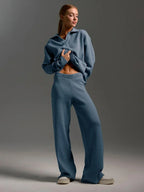 Liora Polo Knit Lounge Set