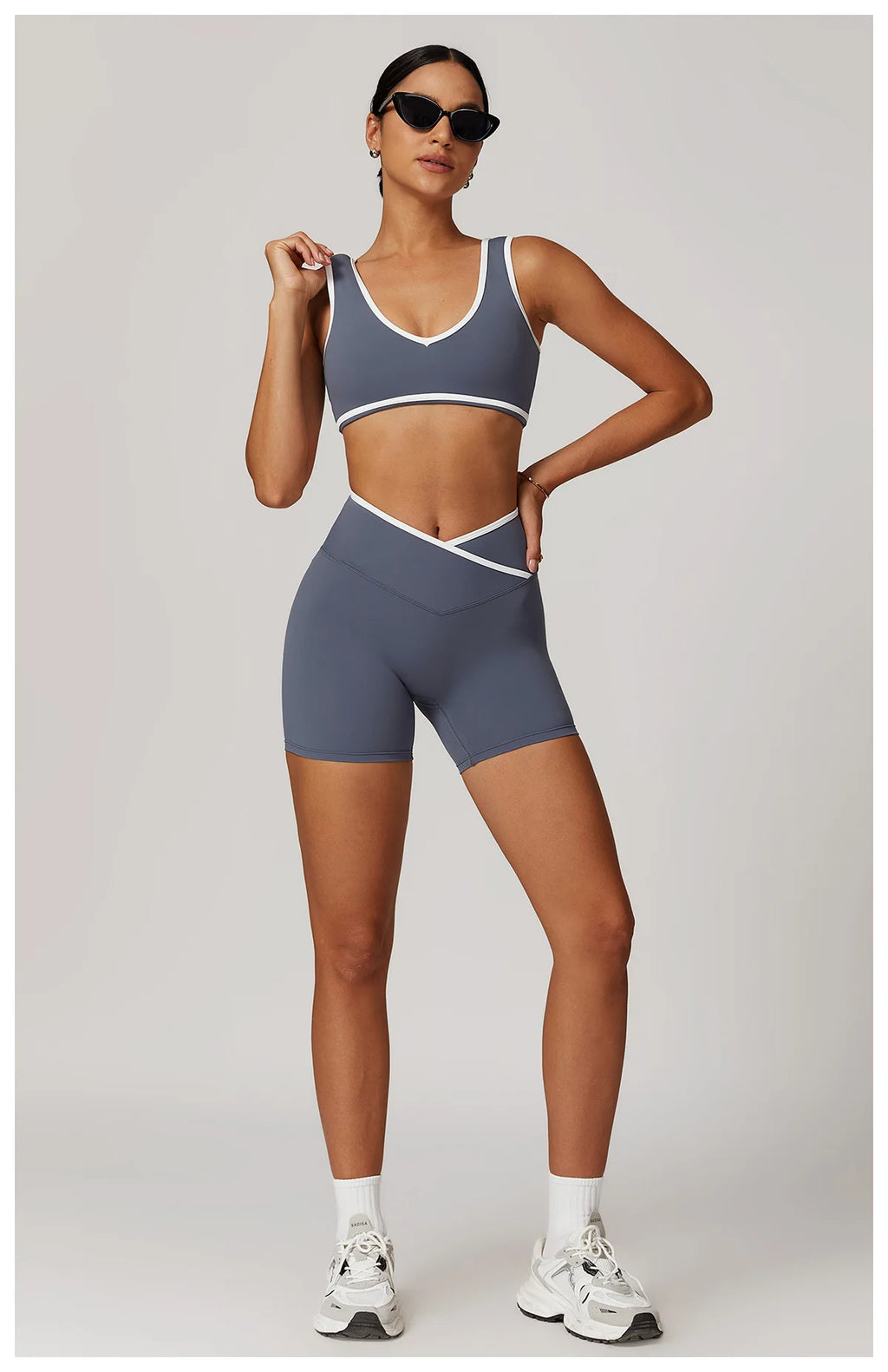 Tank Top + Leggings/Shorts — Sleek Fit Workout Set with Sculpting Fit