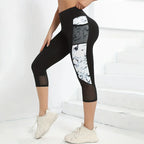 Legging Capri High Waist Phone Pocket Butt Lift