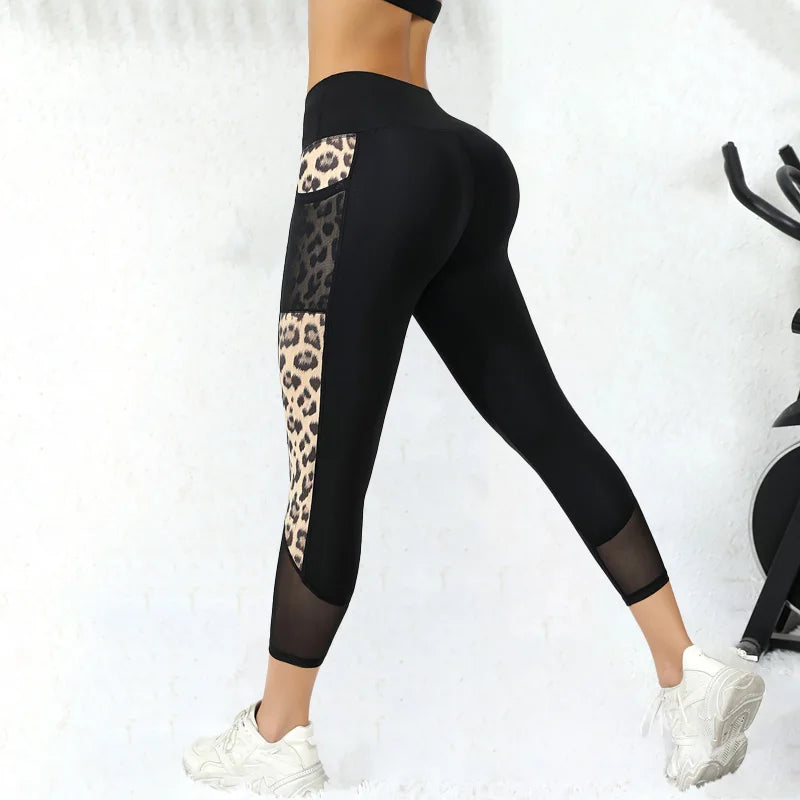Legging Capri High Waist Phone Pocket Butt Lift