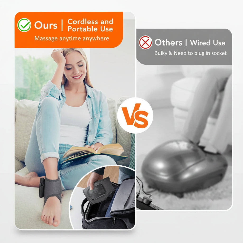 Foot Therapy Massager – Heat & Vibration Relief