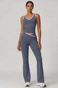 Tank Top + Leggings/Shorts — Sleek Fit Workout Set with Sculpting Fit