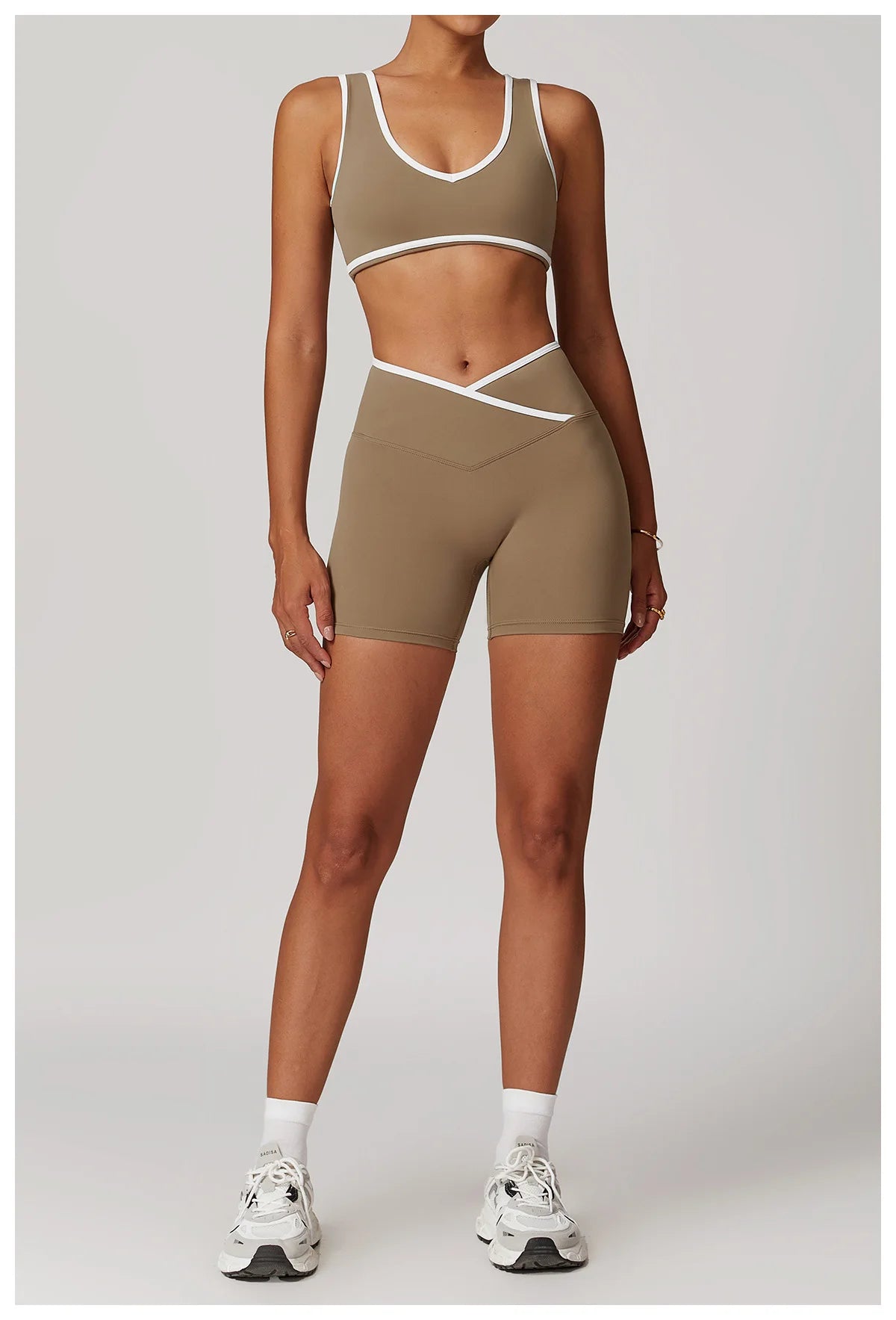 Tank Top + Leggings/Shorts — Sleek Fit Workout Set with Sculpting Fit