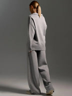 Liora Polo Knit Lounge Set