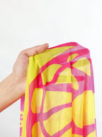 Butterfly Print Beach Cover Up Sarong Wrap Tunic