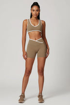 Tank Top + Leggings/Shorts — Sleek Fit Workout Set with Sculpting Fit