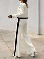 Monroe Contrast Knit Set