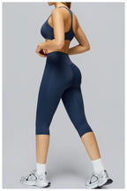 Legging Capri High Waist Tummy Control Push Up
