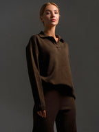 Liora Polo Knit Lounge Set