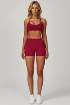 Sports Bra + Short — QuickDry Workout Set with Sculpting Fit (2–3 Piece)