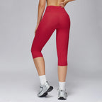Legging Capri High Waist Tummy Control Push Up