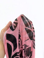 Butterfly Print Beach Cover Up Sarong Wrap Tunic