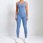 Sleeveless Cutout Back Catsuit Jumpsuit Women’s Sculpting Workout