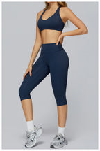 Legging Capri High Waist Tummy Control Push Up