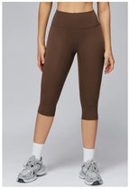 Legging Capri High Waist Tummy Control Push Up