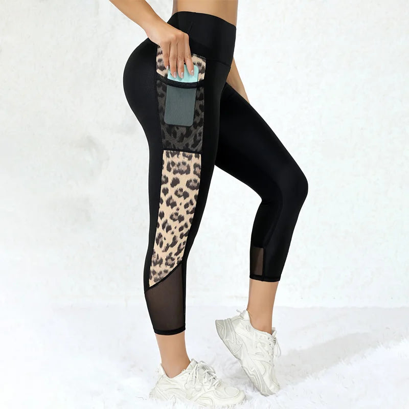 Legging Capri High Waist Phone Pocket Butt Lift