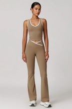 Tank Top + Leggings/Shorts — Sleek Fit Workout Set with Sculpting Fit