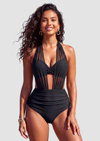 LunaMesh™ Sculpting One-Piece Swimsuit